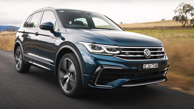 The 2021 Volkswagen Tiguan 162TSI R-Line.