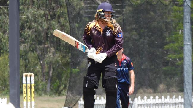 Caloundra cricket captain Will Carlile. Picture: Mitchell Ensby