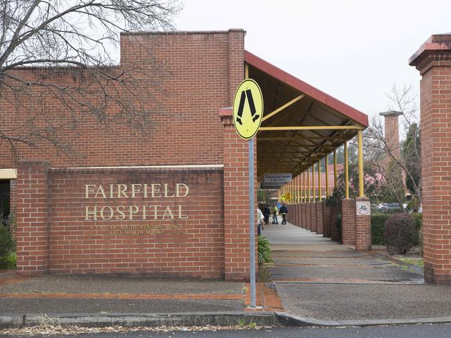 The front of Fairfield Hospital. Picture: Melvyn Knipe