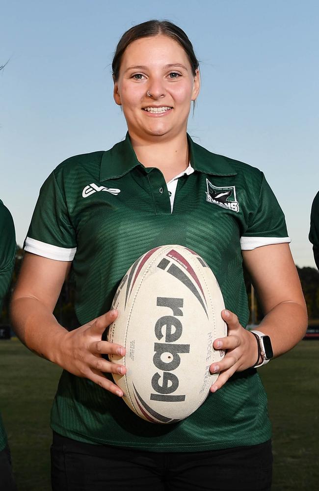 Maroochydore Swans player Laura Barklimore has been one of the players named. Picture: Patrick Woods.