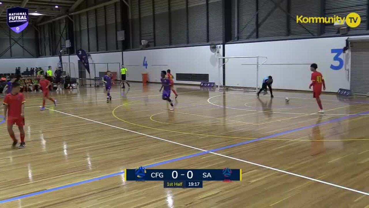 Replay: Capital Football Gold v Football South Australia (U12 Boys) - 2025 National Futsal Championships Day 1