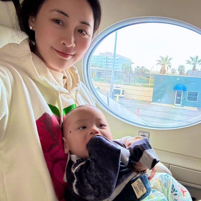 Fu Xiaotian has not named her baby’s father. Picture: Twitter/@xiaotianphoenix