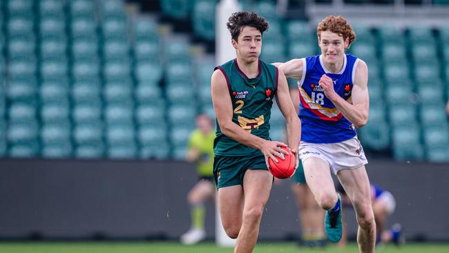 Jack Callinan is shaping as one of Tasmania’s best draft prospects this year. Picture: Linda Higginson