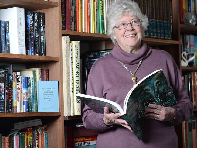 12/9/2014 pic today at her home in Ridgehaven is Tea Tree gully Council former Mayor and councillor of 26 years Lesley Purdom . She is  running in the upcoming election. She is taking on two other candidates in the mayoral race. She wants to return dignity to Tea Tree Gully Council....... PHOTO DAVE CRONIN