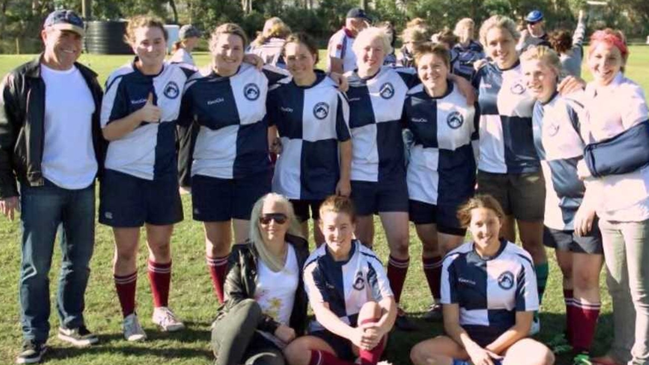 Greg 'Doddy' Dodd (left) was a big advocate for grassroots and women‘s rugby union.