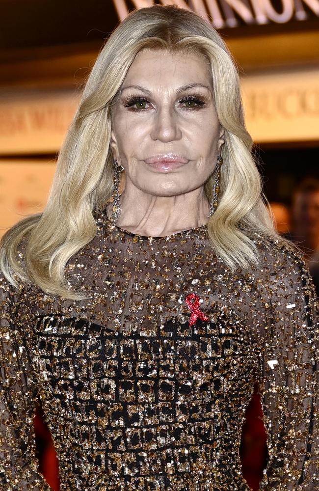 Now sporting a softer, more natural hairstyle and less eye makeup, the 69-year-old was looking much younger than her years. Picture: Gareth Cattermole/Getty Images