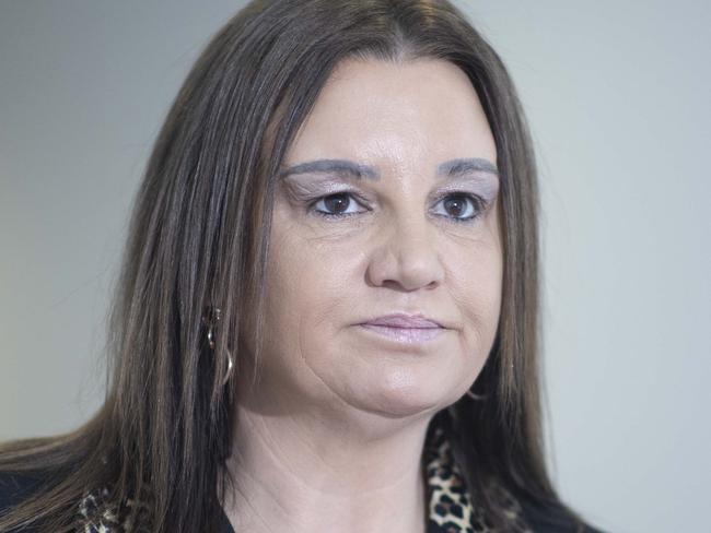 CANBERRA, AUSTRALIA - NewsWire Photos NOVEMBER 07, 2022: Senator Jacqui Lambie spoke to the media at a morning press conference in Parliament House in Canberra.Picture: NCA NewsWire / Gary Ramage