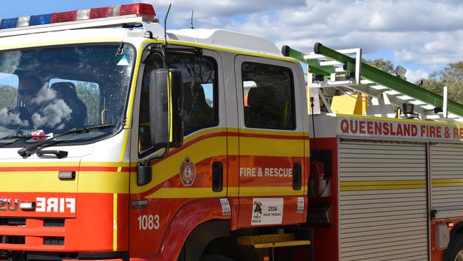 Resident hospitalised after heater catches fire