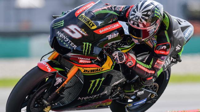 Monster Yamaha Tech 3's French rider Johann Zarco.