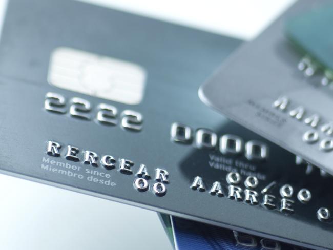 Generic photo of credit cards