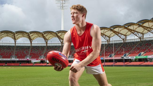 Gold Coast young gun Matt Rowell has had no luck with injury.