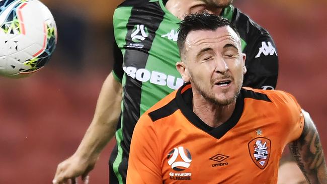 Roy O’ Donovan scored six goals before being dropped by the Roar. Picture: Albert Perez/Getty Images