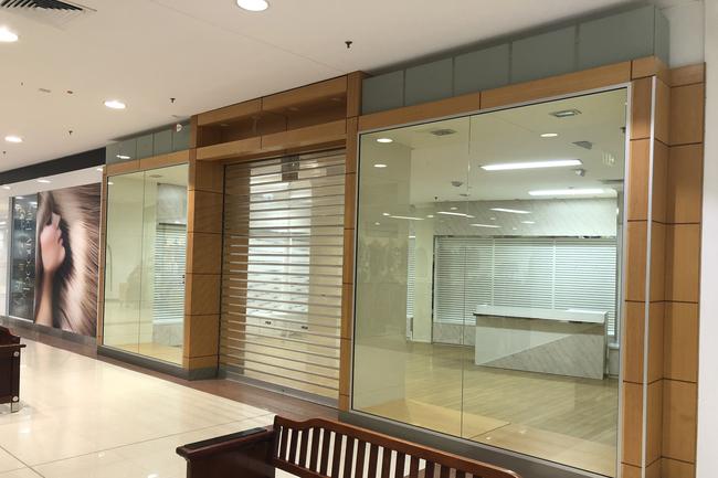 Empty stores thoughout the Australia Fair shopping centre at Southport. Picture Glenn Hampson