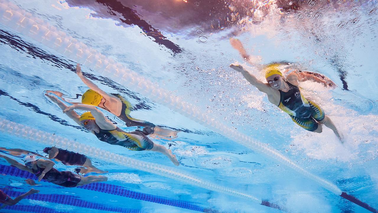 Slow pool or slow athletes? Picture: Getty Images