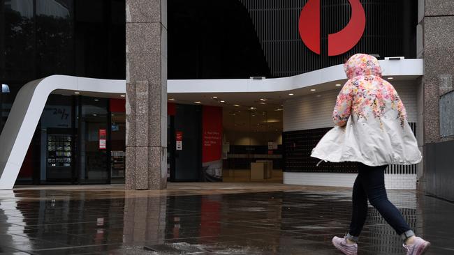 Australia Post is weathering the economic conditions better than expected. Picture: AAP