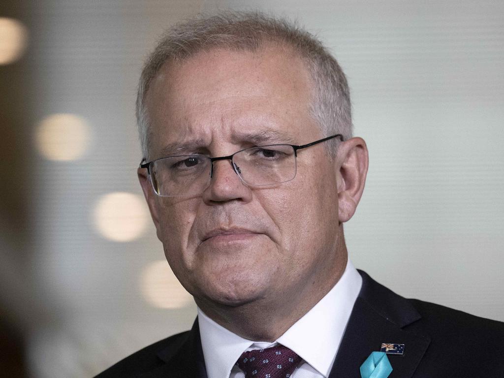 Scott Morrison says he was ‘not happy’ he wasn’t told about the alleged incident sooner. Picture: NCA NewsWire/Gary Ramage