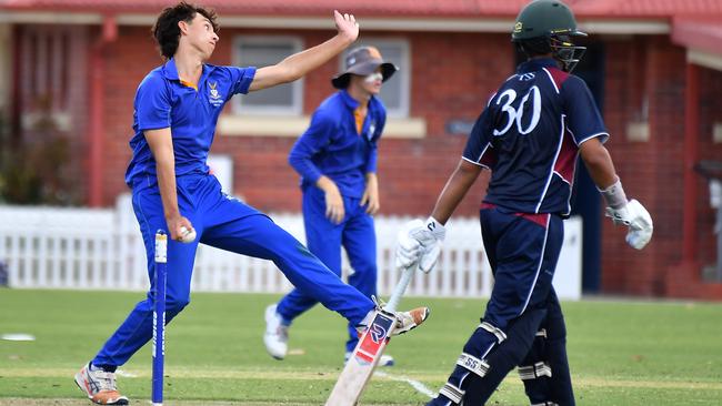 GPS First XI cricket between TSS and ACGS Saturday February 1, 2025. Picture, John Gass
