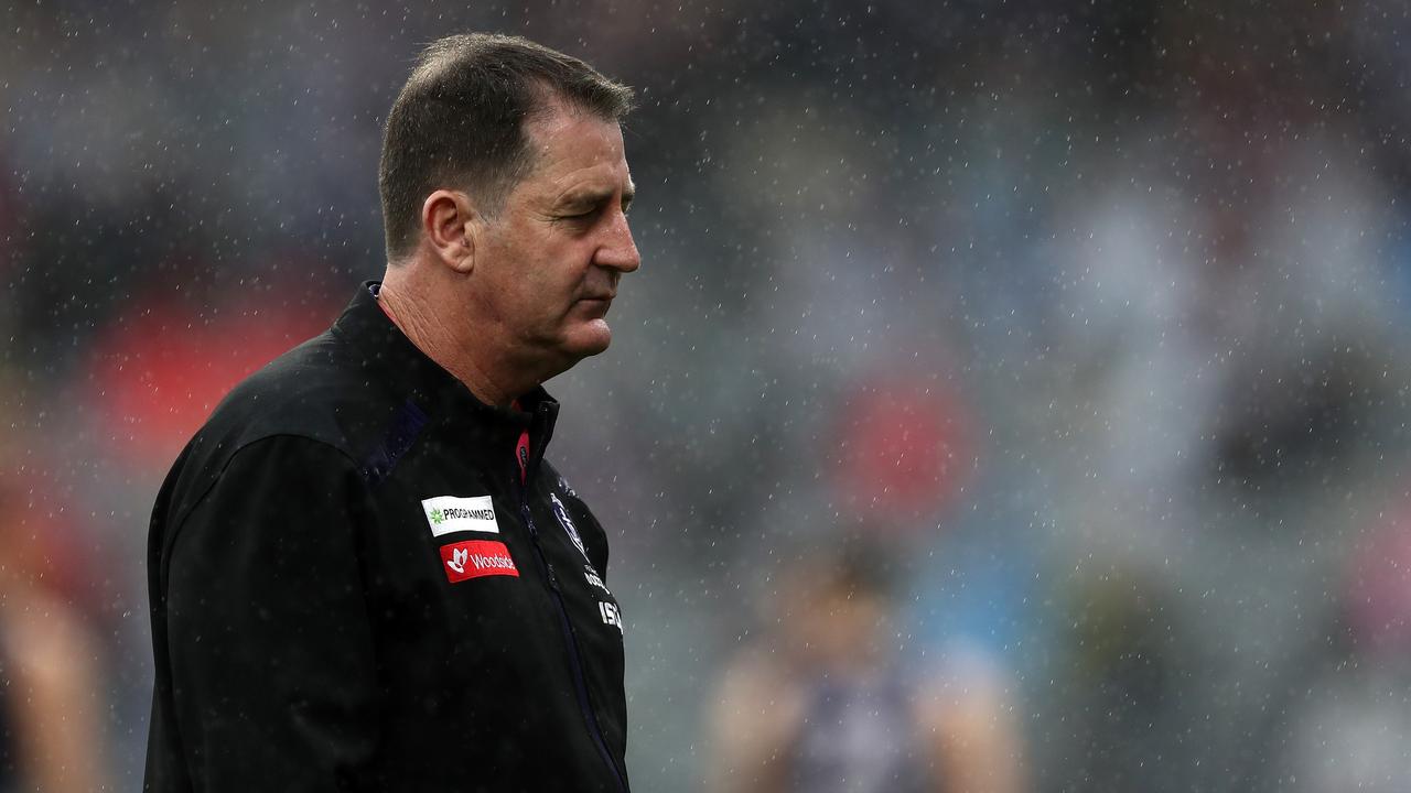The issues at Fremantle ran deeper than with just Ross Lyon. (AAP Image/Gary Day)