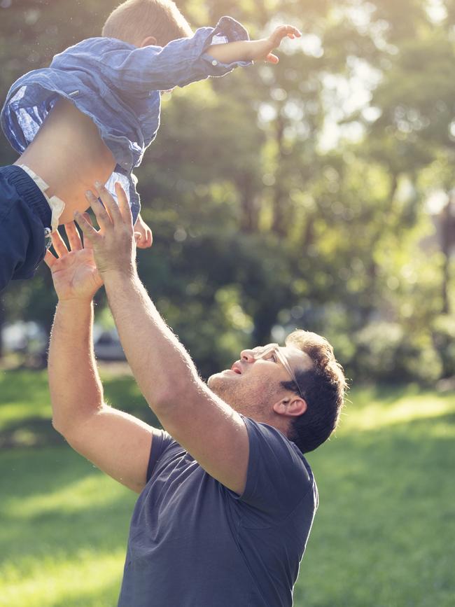 Having kids should have happened in a time when throwing your toddler in the air didn’t put your back out.