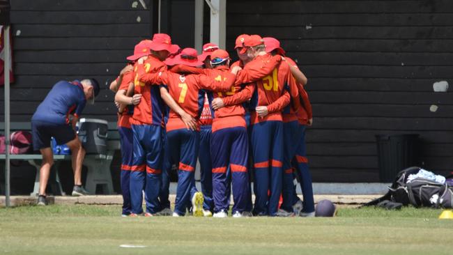 Sunshine Coast Scorchers under-17 Taverners 24/25 team. Picture: Peter Town.