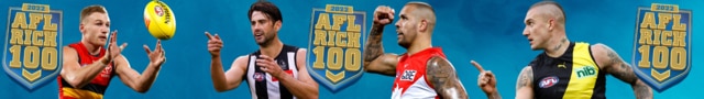 AFL பணக்கார 100 விளம்பர கலை