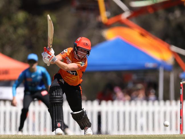 Beth Mooney topscored for the Scorchers. (Photo by Paul Kane/Getty Images)