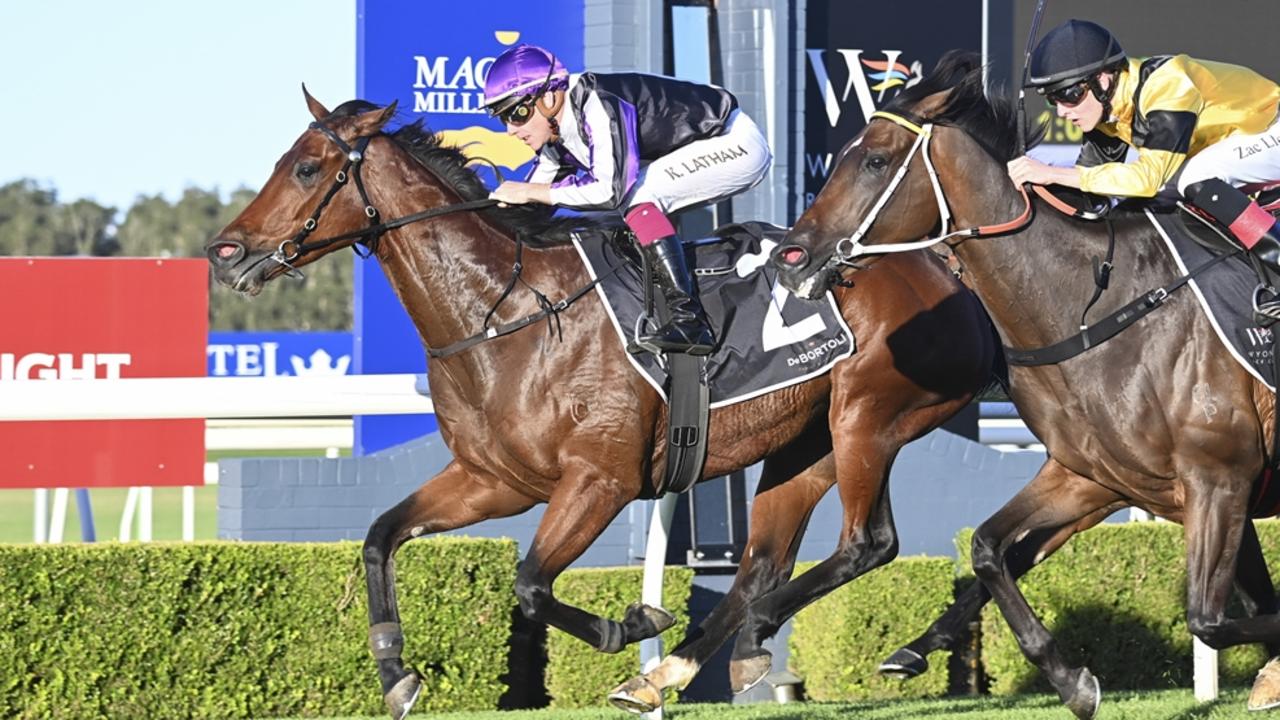 Olivia's Spirit, pictured winning at Wyong in April, has a good chance to notch another win at Coffs Harbour today. Picture: Bradley Photos