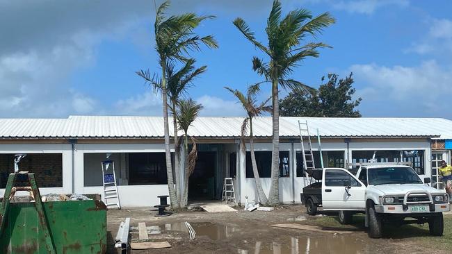 The new Manly Boathouse during construction. Picture: Facebook