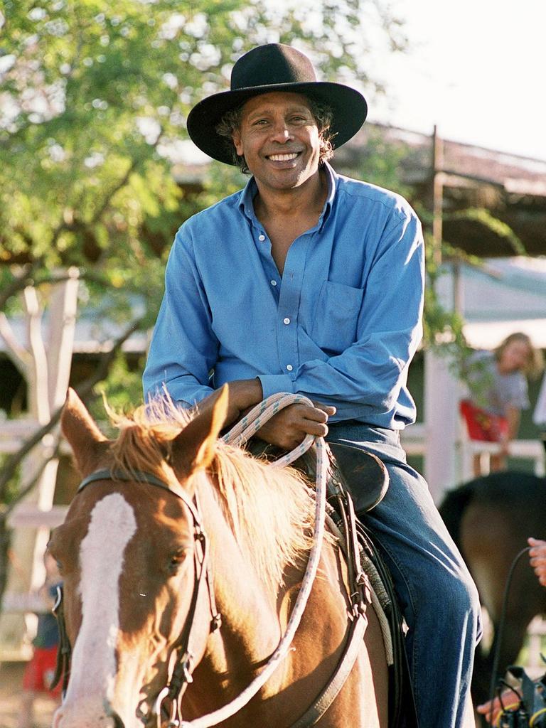 Ernie Dingo had the gig of a lifetime on The Great Outdoors. Picture: Jody D’Arcy