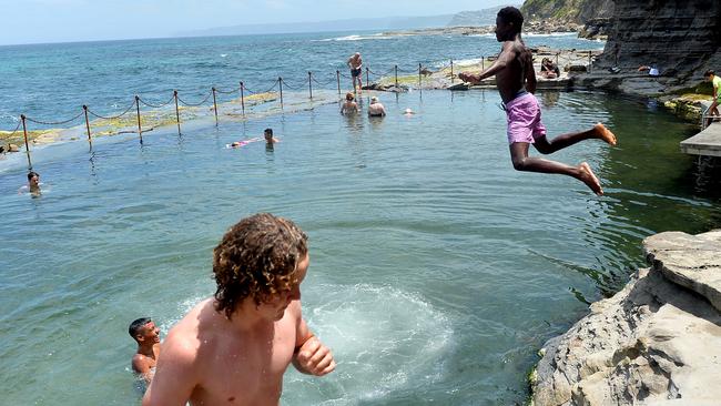 Newcastle’s Bogey Hole. Picture: Jeremy Piper