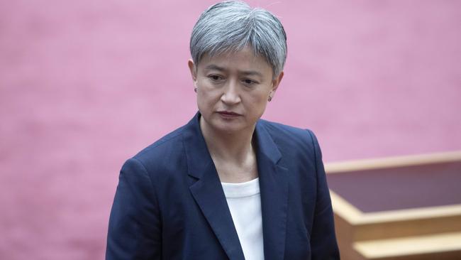 Labor Senator Penny Wong has previously rejected Ms Flint’s claims the Boothby campaign was sexist. Picture: NCA NewsWire / Gary Ramage