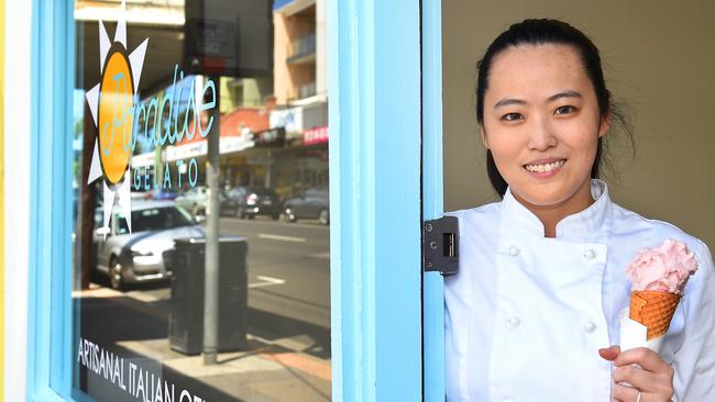 Paradise Gelato has opened in Cheltenham. Picture: Josie Hayden