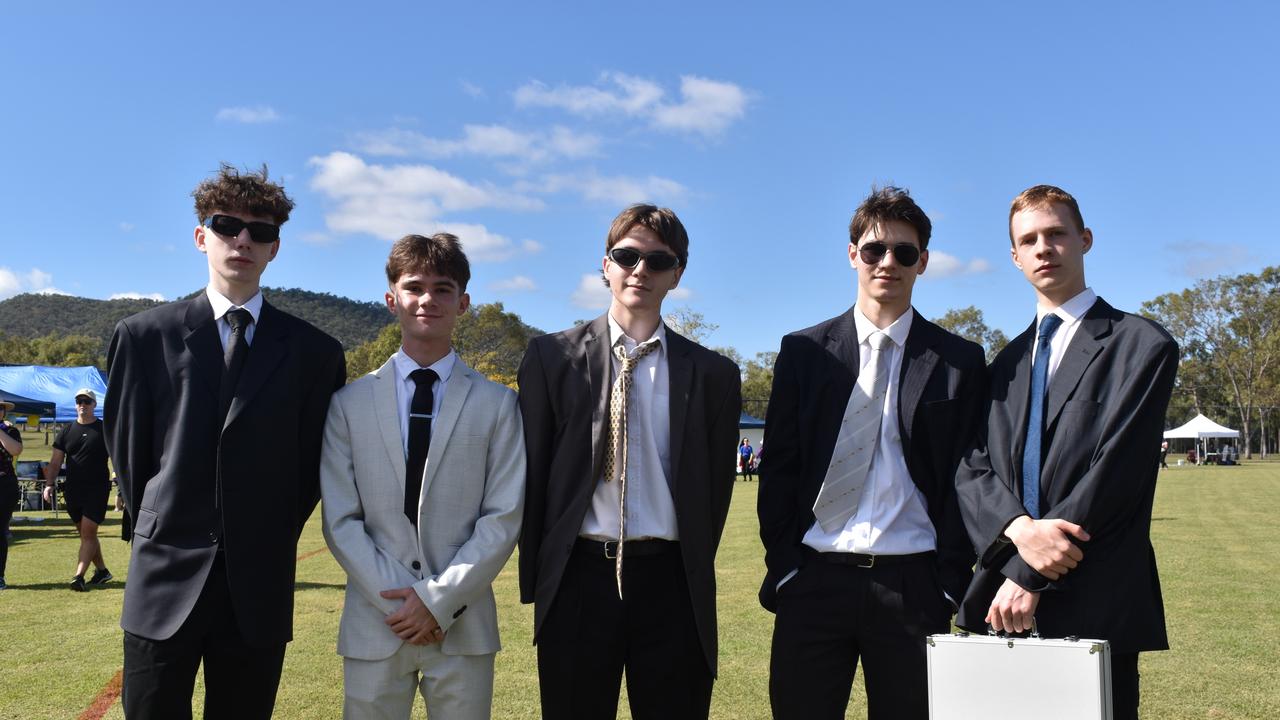 The Suits at the 2024 Rockhampton Relay for Life event.