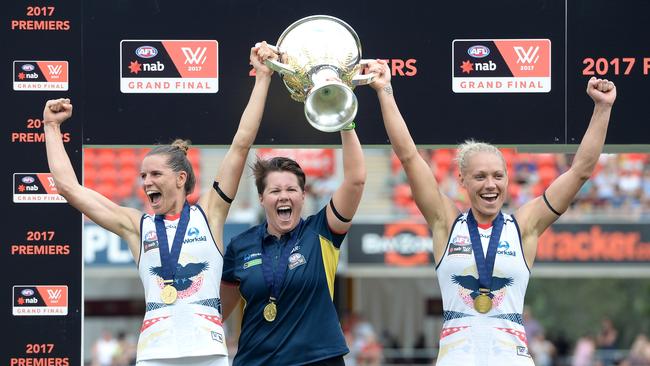 The fixture for the 2018 AFLW season has been released. Photo: Bradley Kanaris/News Corp