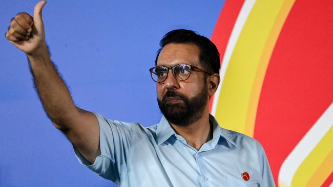 Singapore’s opposition Workers’ Party leader Pritam Singh. Picture: AFP