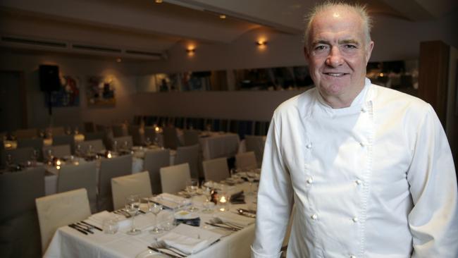 Chef Rick Stein at Bannisters restaurant in Mollymook, on the NSW south coast.