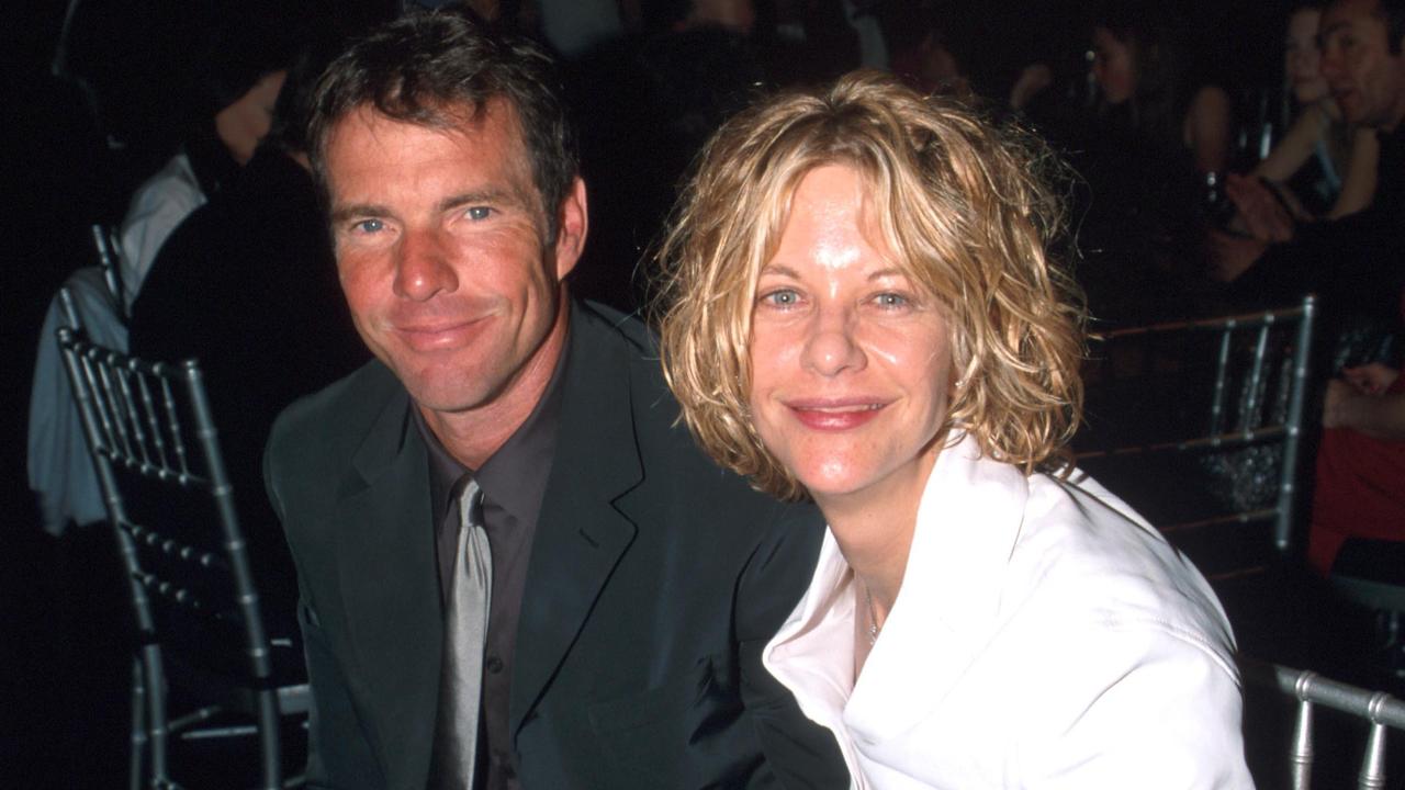 Quaid and Meg Ryan were married for a decade. Picture: Kevin Mazur/WireImage