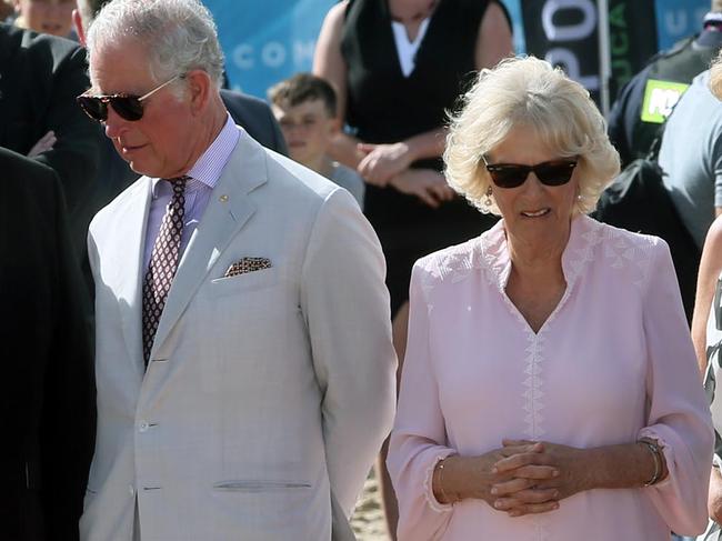 Prince Charles and Camilla, Duchess of Cornwall, visit Games Village & Kurrawa Beach. 04 May 2018 Pictured: Duke And Duchess Of Cornwall. Photo credit: A Carlile / MEGA  TheMegaAgency.com +1 888 505 6342