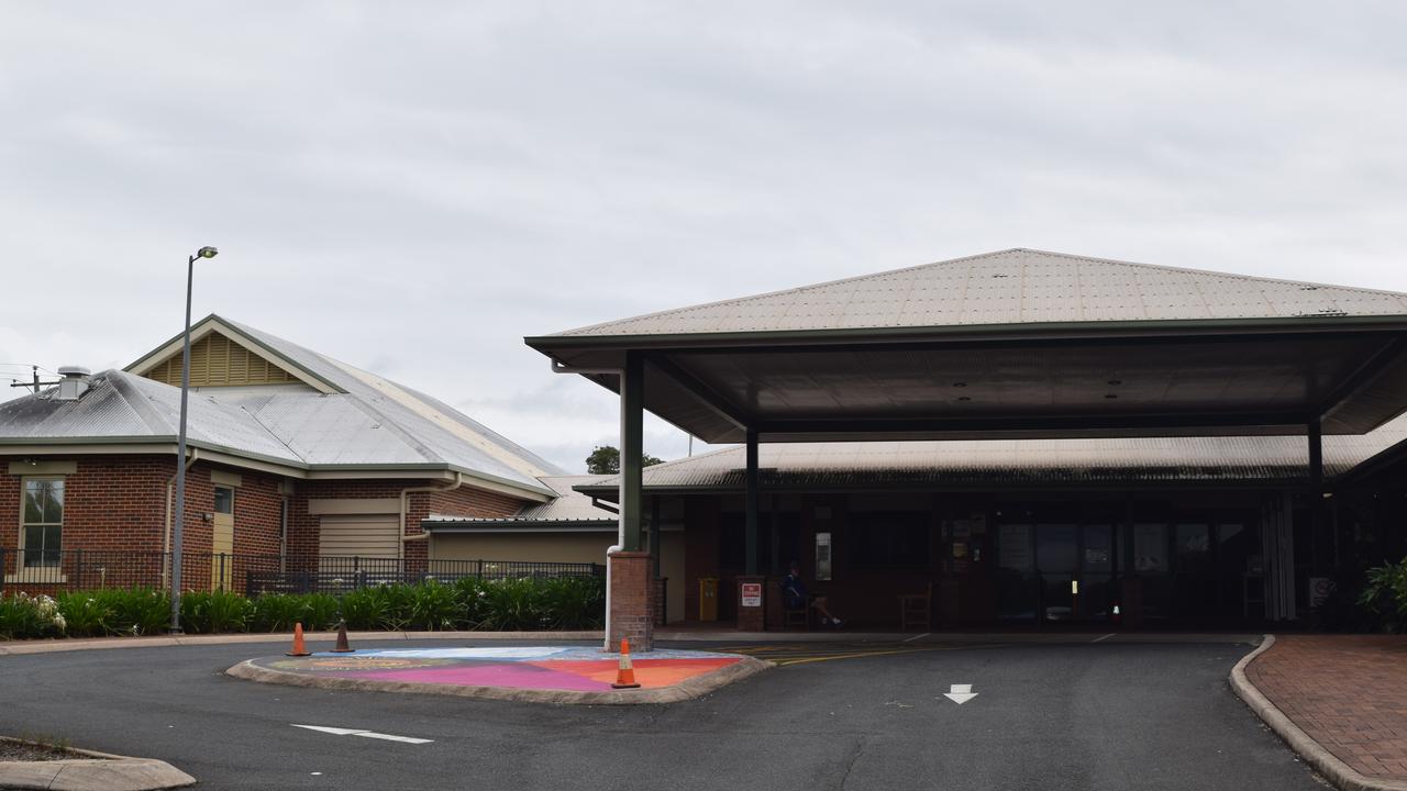 Proserpine Hospital entrance way