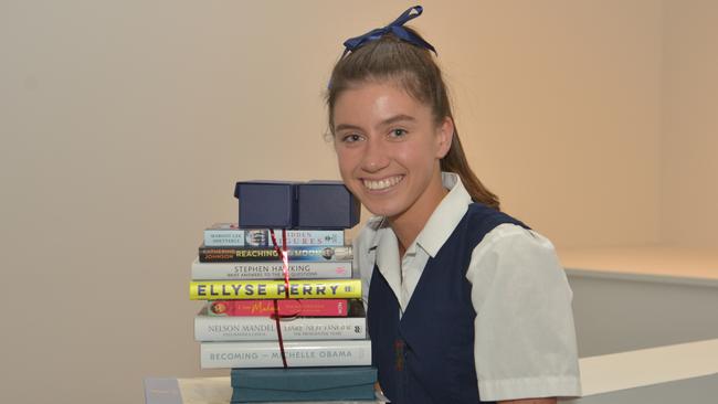 St Hilda's 2019 dux Caitlin Boyle, 17, from Broadbeach Waters. Picture: Supplied