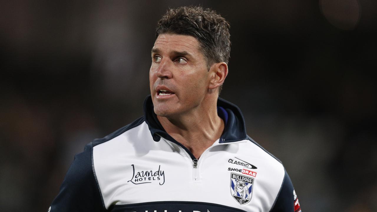 Bulldogs coach Trent Barrett. Picture: Jason McCawley/Getty Images