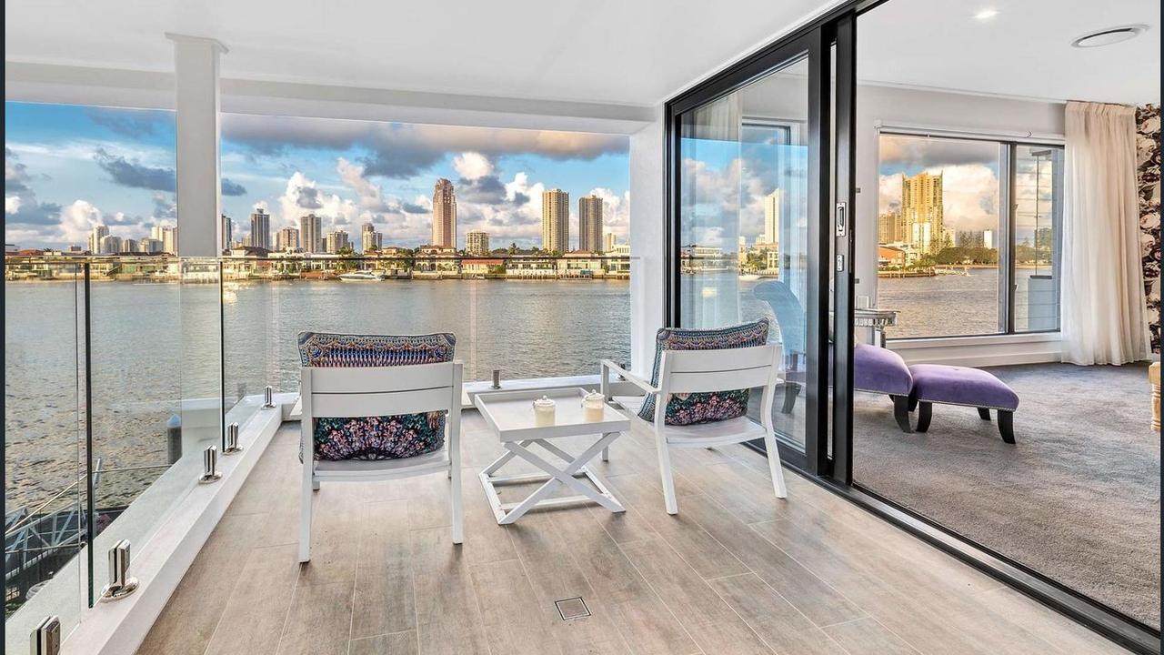 The Surfers Paradise mansion which has been put up for sale by Nicole Bricknell.