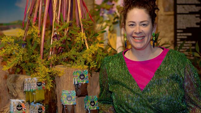 Bush tucker: Brigid Corcoran at her Salt Bush Kitchen native food store in Buninyong.