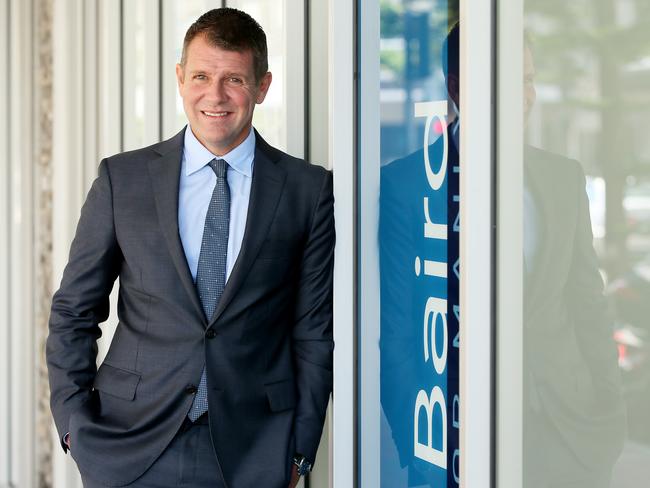 Premier Mike Baird outside his Manly office / Picture: Troy Snook