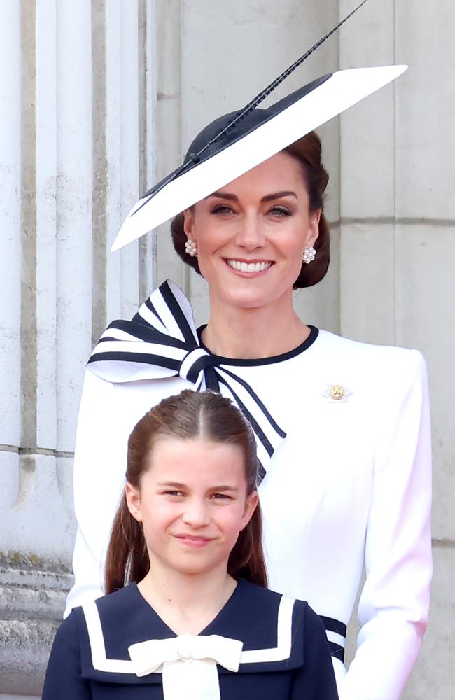 Catherine, Princess of Wales, looked stunning alongside Princess Charlotte of Wales on June 15, 2024 in London, England. Picture: Chris Jackson/Getty Images