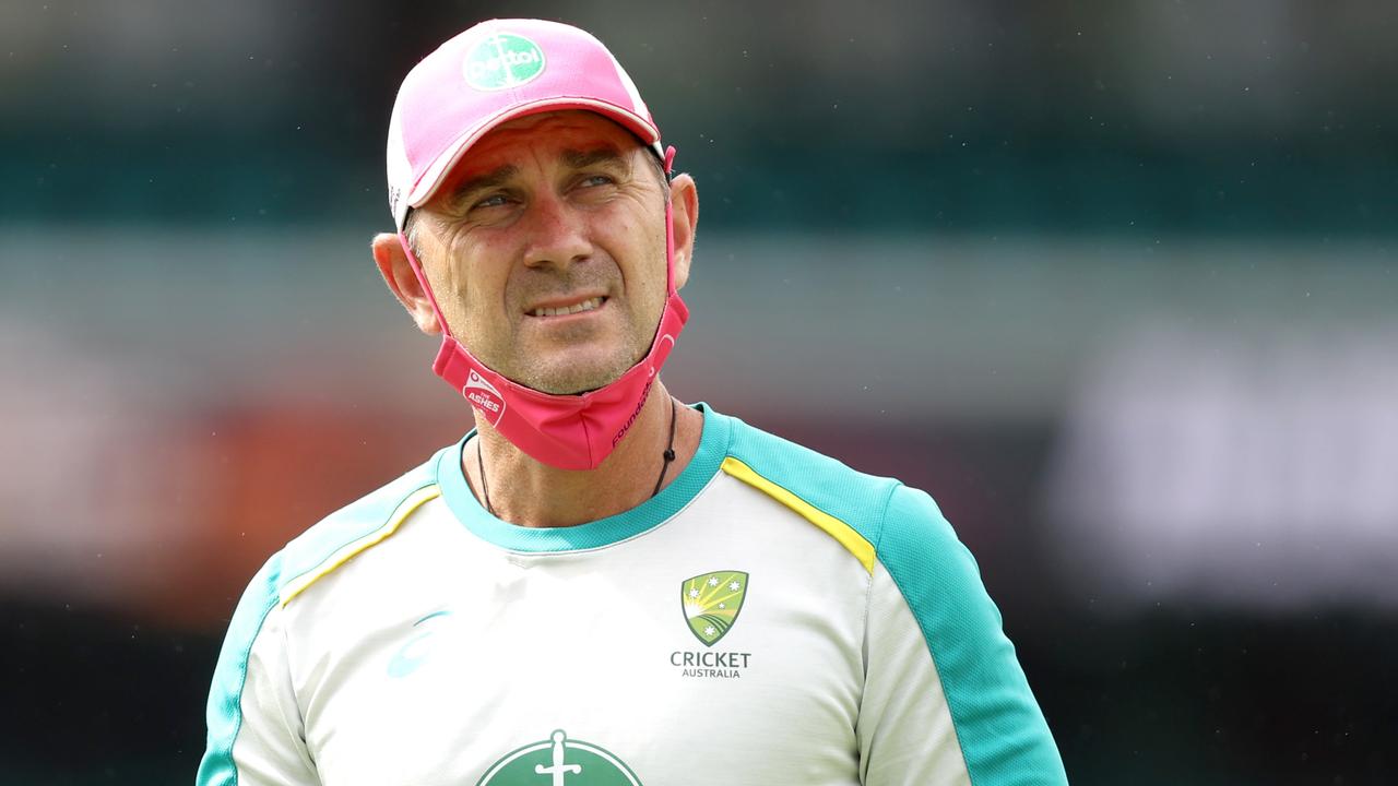 Justin Langer, former coach of Australia. Photo by Mark Kolbe/Getty Images