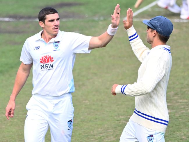 Sean Abbott’s unexpected demotion from the Australian contract list could put the squeeze on NSW. Picture: Getty