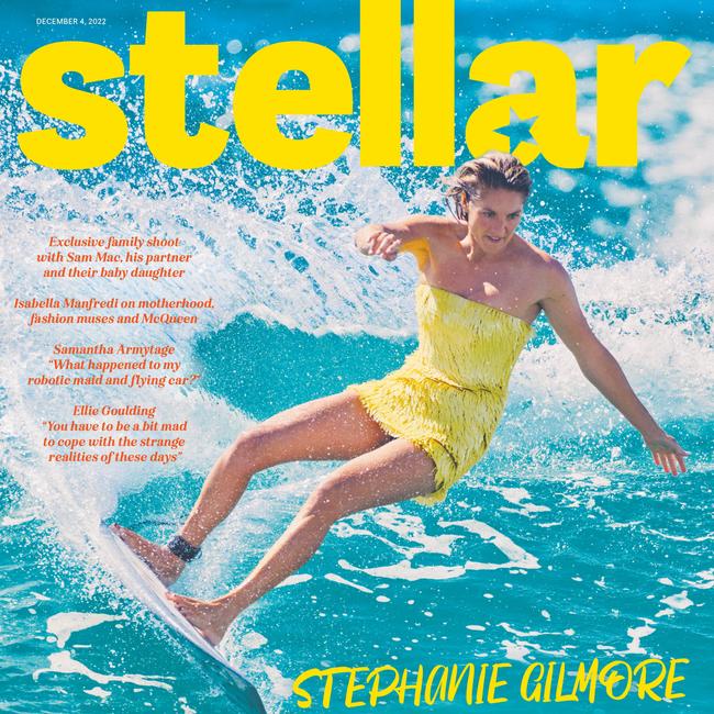 Stephanie Gilmore stars on the cover of this Sunday’s <i>Stellar</i>.