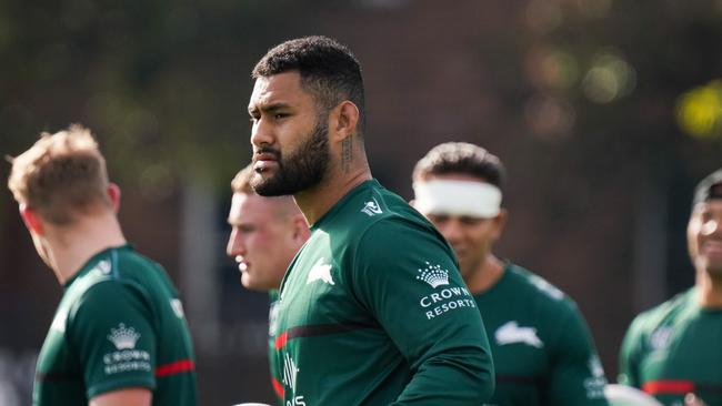 New South Sydney recruit Daniel Suluka-Fifita training at Redfern Oval, Source: South Sydney Rabbitohs