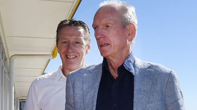 <a capiid="fc3ae92a7c2053440527877347673efe" class="capi-video">Youth look to old man Maloney</a>                     Brisbane Broncos coach Wayne Bennett (right) and Melbourne Storm coach Craig Bellamy arrive at the NRL Sportsman's Lunch in Toowoomba, Queensland, Friday, June 1, 2018. (AAP Image/Dan Peled) NO ARCHIVING